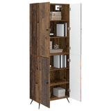 Cabinet Set 2 pcs Old Wood Engineered Wood 3416869