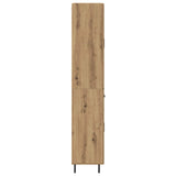 Highboard with Drawer 2 pcs Artisan Oak Engineered Wood 3416024