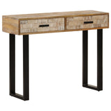 Console Table 100x30x75 cm Solid Mango Wood 320823