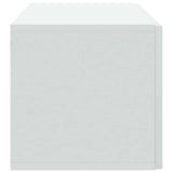 Wall-Mounted TV Cabinet White 98 x 31 x 30 cm Engineered Wood 898555