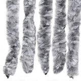 Insect Curtain White and Grey 118x220 cm Chenille 315134
