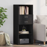 Highboard Black 50x42.5x124 cm Engineered Wood 846174