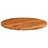 Table Top 80x3.8 cm Round Solid Wood Acacia 370055