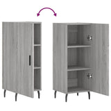 Sideboard Grey Sonoma 34.5x34x90 cm Engineered Wood 828562