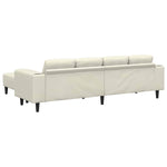 Sofa Set 3 pcs Cream Velvet 3335129