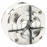 4 Jaw Wood Chuck with M33 Connection Steel Silver 96 mm 147831