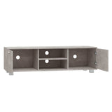 TV Cabinet Concrete Grey 140x40.5x35 cm Engineered Wood 342625