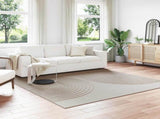 Area Rugs Square GALATI Cream 240 x 240 cm Polyester 42022800