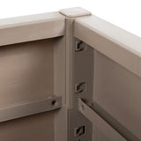 Garden Planter Light Brown 80x36x35 cm PP 368778