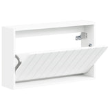 Wall-Mounted Shoe Cabinet ZWOLLE 71 x 17 x 43 cm White 896405
