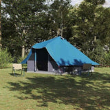 Tipi Tent with Roof Blue 358 x 296 x 258 cm Taffeta 42000970