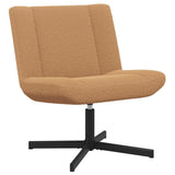 Swivel Chair Beige 63 x 75 x 76 cm Sheepskin 42015916