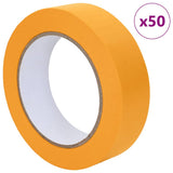 Painter Masking Tapes 50 pcs Yellow 25mm x 50m Paper 42019638
