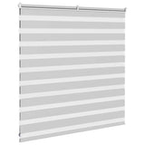 Zebra Blind Light Grey 150x100 cm Fabric Width 145.9 cm Polyester 4014427
