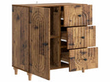 Sideboard Old Wood 66 x 34.5 x 90 cm Engineered Wood 894173