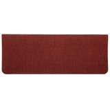 Stair Mats Self-adhesive 30 pcs Red 65x24.5x3.5 cm 3365916
