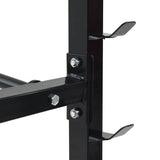 Dumbbell Rack Black 99 x 45 x 95.5 cm Powder-Coated Steel 42002574