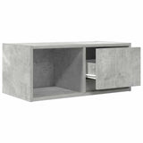 TV Cabinets 2 pcs Concrete Grey 60x31x25.5 cm Engineered Wood 861443