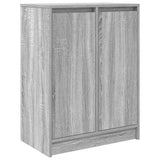 Sideboard Grey Sonoma 57x34x76 cm Engineered Wood 861621