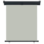 Balcony Side Awning 145x250 cm Grey 48428