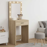 Dressing Table Sonoma Oak 50 x 41 x 135 cm Engineered Wood 865039
