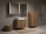 Bathroom Furniture Set 4 pcs Artisan Oak 3407454