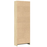 Bookcase Sonoma Oak 60x24x176 cm Engineered Wood 857823