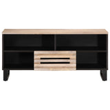 TV Cabinet 100x34x46 cm Solid Wood Mango 377517
