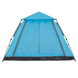 Camping Tent Dome 5-Person Blue Quick Release 4004147