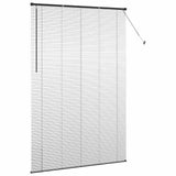 Venetian Blinds Height Adjustable Black 220x150cm Aluminium 42006182