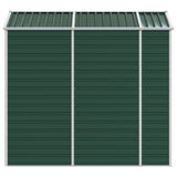 Garden Shed Green Galvanised Steel 191 x 215 x 198 cm Garden Shed 3188232