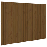 Wall Headboard Honey Brown 159.5x3x110 cm Solid Wood Pine 824951
