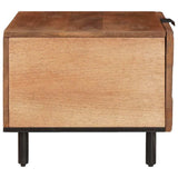 Coffee Table Brown 80 x 50 x 40 cm Solid Mango Wood 4017905