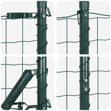 Welded Wire Fence with Spikes 10 x 1.5 m 3350550