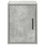 ZNTS Garage Wall Cabinets 2 pcs Concrete Grey Engineered Wood 860614