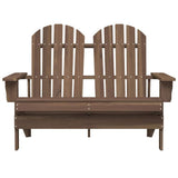 Garden Chair Brown Solid Fir Wood Standard Ergonomic 315901