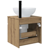 Wall-mounted Sink Vanity Artisan Oak 49 x 44.5 x 66.5 cm 890611