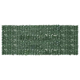Balcony Screen with Dark Green Leaves 400x150 cm 315492