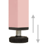 Chest of Drawers Pink 80x35x101.5 cm Steel 336202