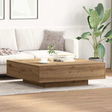 Coffee Table Artisan Oak 100 x 100 x 31 cm 863004