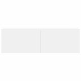 3 Piece TV Cabinet Set White Engineered Wood 3114478