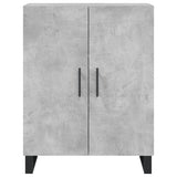 Highboard Concrete Grey 69.5x34x180 cm Engineered Wood 3198237