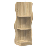 Corner Shelf Sonoma Oak 34 x 33 x 102 cm Engineered Wood 899938