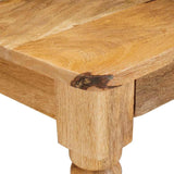 Coffee Table Brown 100 x 55 x 40 cm Solid mango wood 4104588