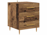 Bedside Cabinet Old Wood 40 x 40 x 66 cm Engineered Wood 882107