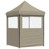 Party Tent Folding Taupe 200 x 200 x 306 cm Oxford Fabric 42023524