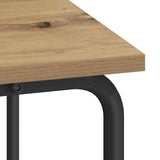 Desk with Storage Artisan Oak 80 x 50 x 91 cm 8008025