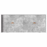 Bed Frame with Drawer Concrete Grey 75 x 190 cm Engineered Wood 3335256