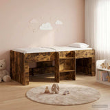 Kids'High Bed Frame 2 pcs Smoked Oak 193 x 96.1 x 68.5 cm 3422591