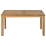 Coffee Table Teak 90x50x45 cm 43253